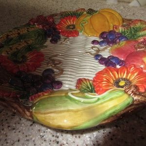 Fitz and Floyd Plate  9 1/2 "